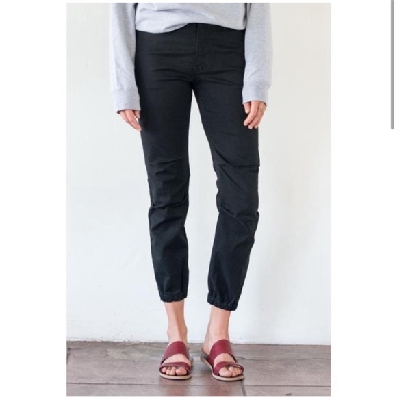 NILI LOTAN blue jogger French Military Pant Dark Navy! - Picture 3 of 14